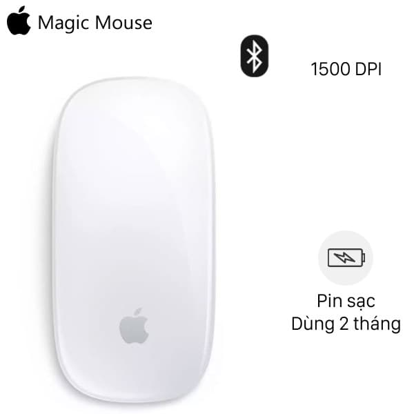 Chuột Không Dây Magic Mouse 2 (Lightning) | Chính Hãng Apple