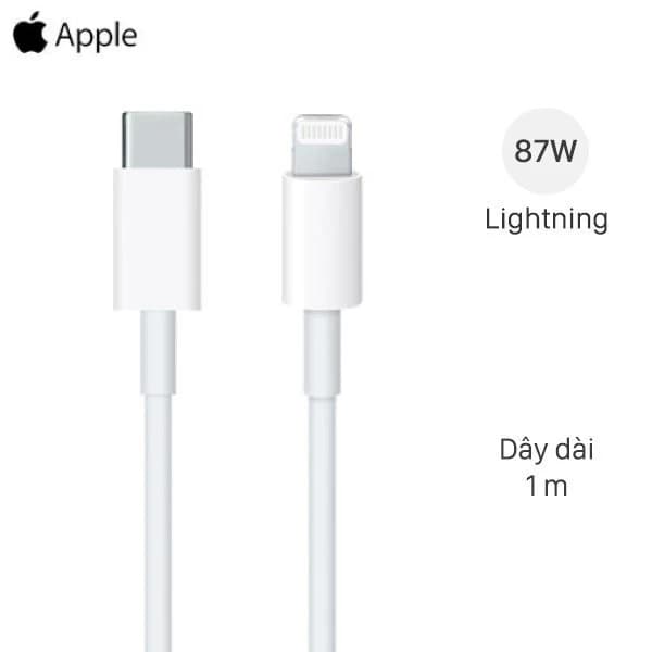 Dây Cáp Sạc Apple Type-C - Lightning 1M | Chính Hãng Apple