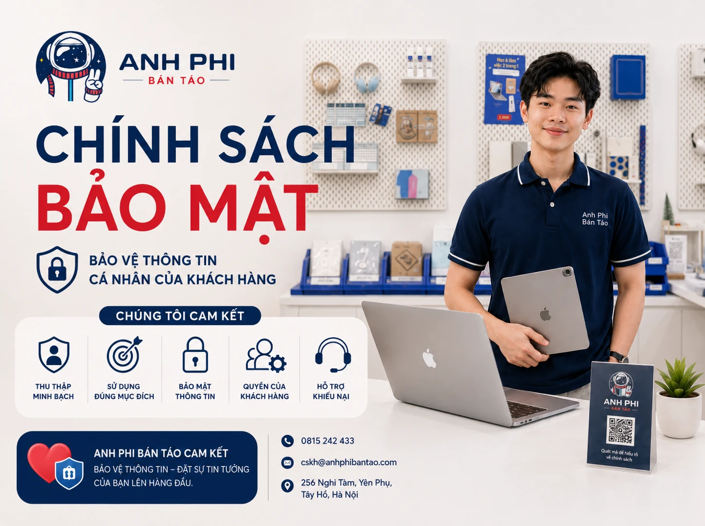 CHÍNH SÁCH BẢO MẬT THÔNG TIN + BẢO VỆ THÔNG TIN CÁ NHÂN CỦA NGƯỜI TIÊU DÙNG